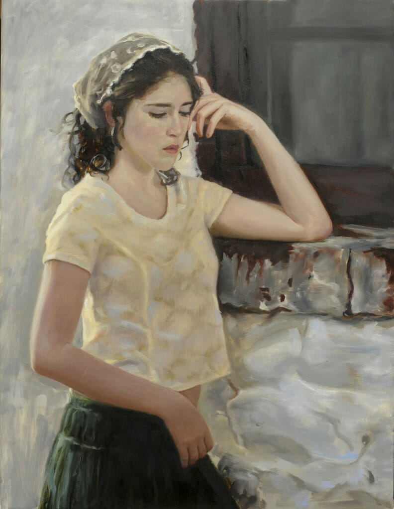 oil painting by Mark Lovett